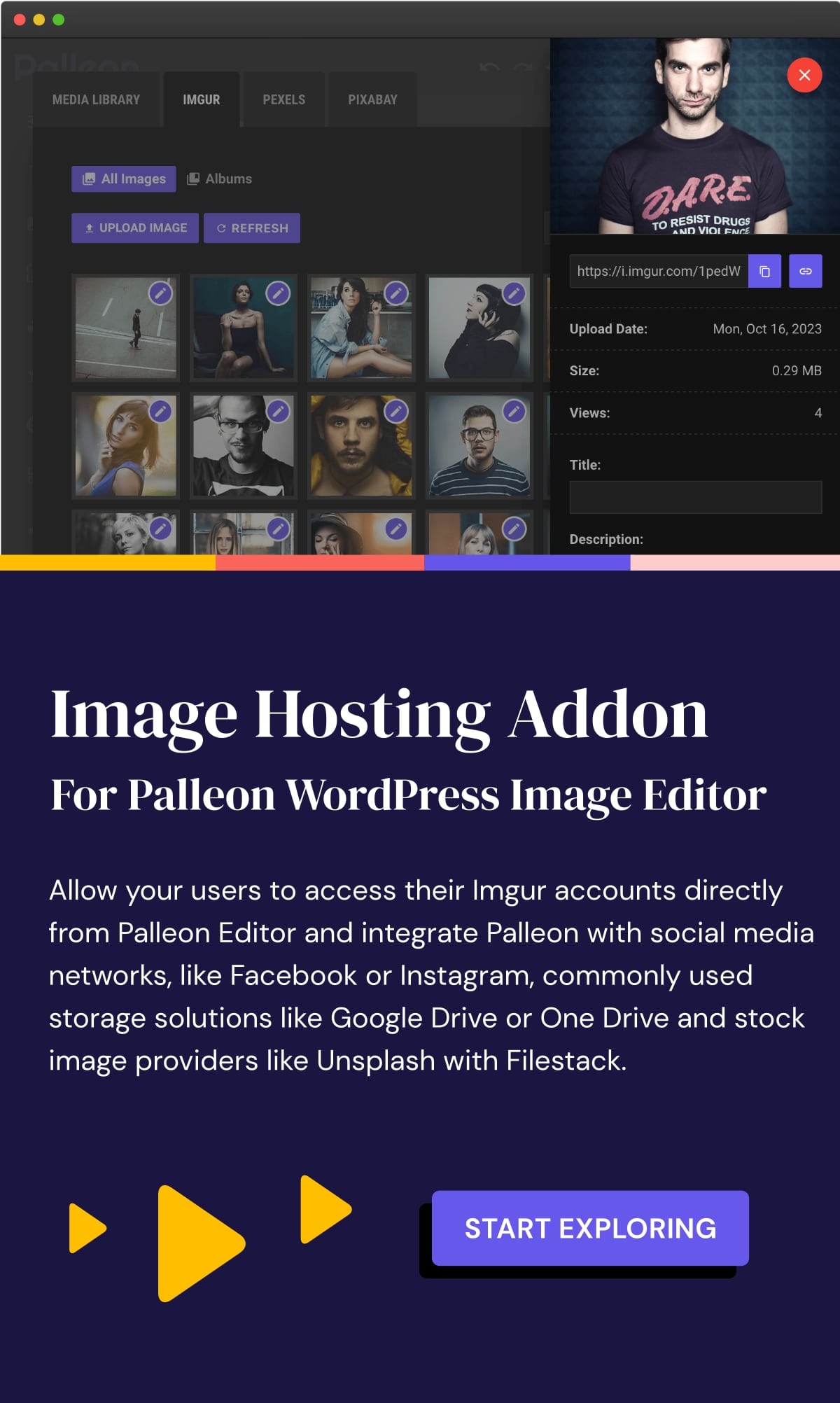 Furcifer Imgur Image Hosting Addon For Palleon WordPress Image Editor