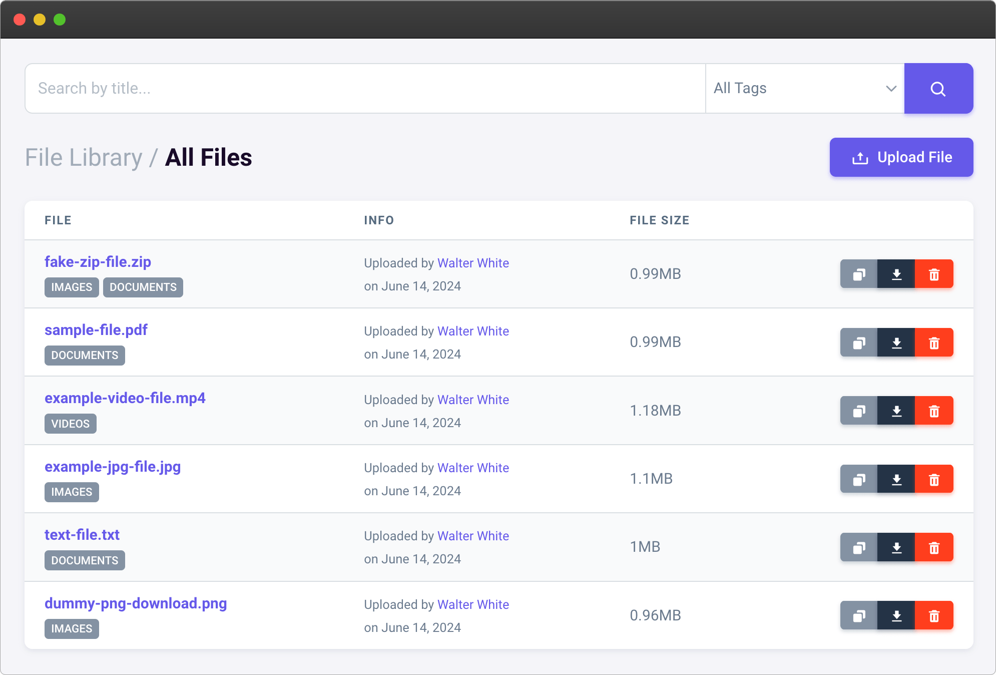 file library